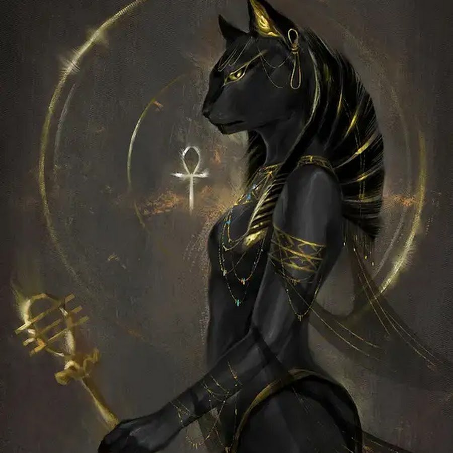 Бастет древний Египет вектор