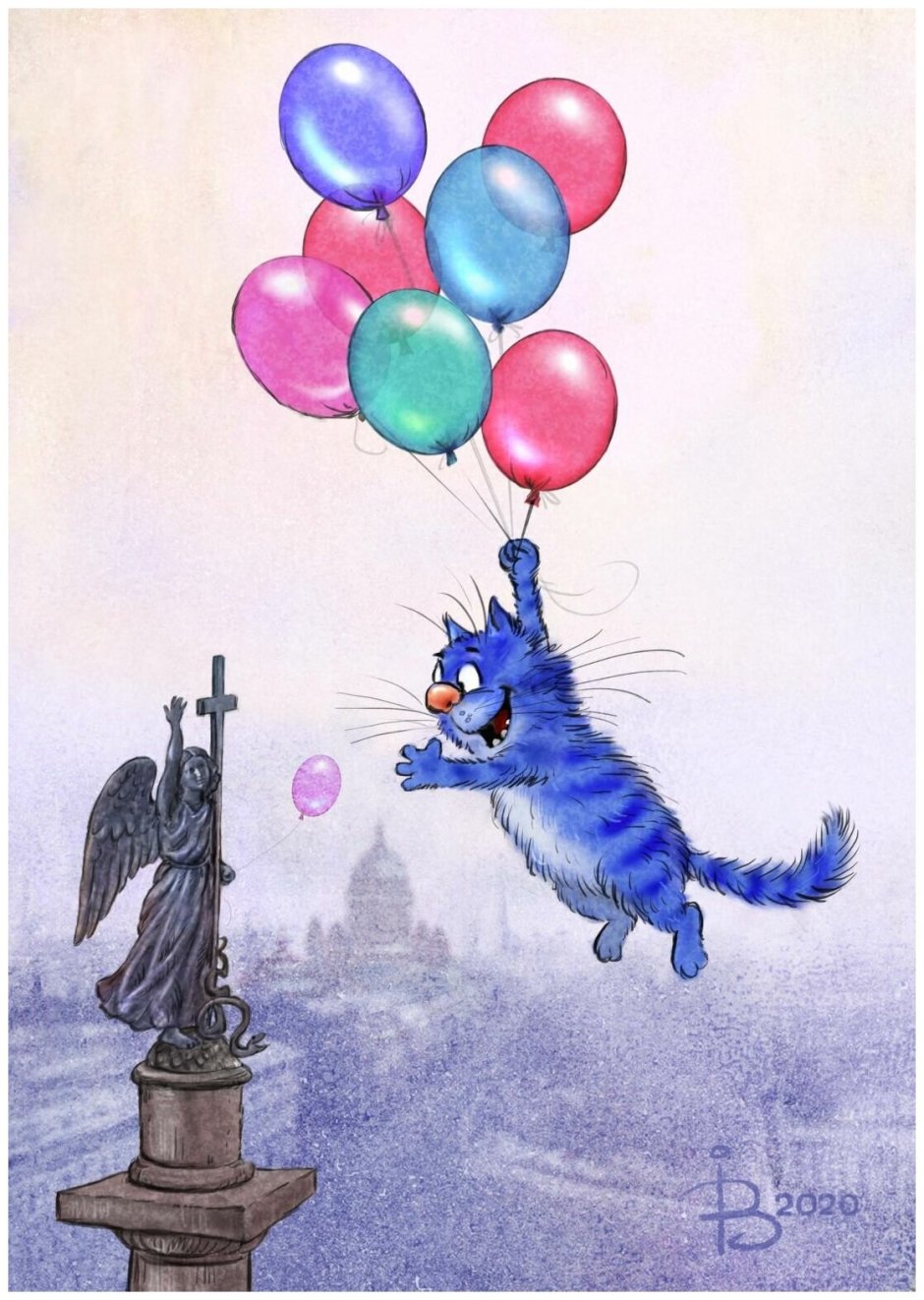 Коты Ирины Зенюк Петербург
