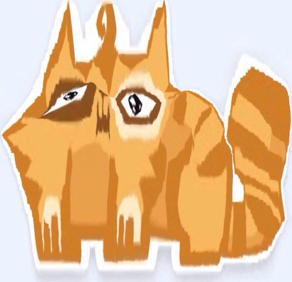 Кот персик мемы