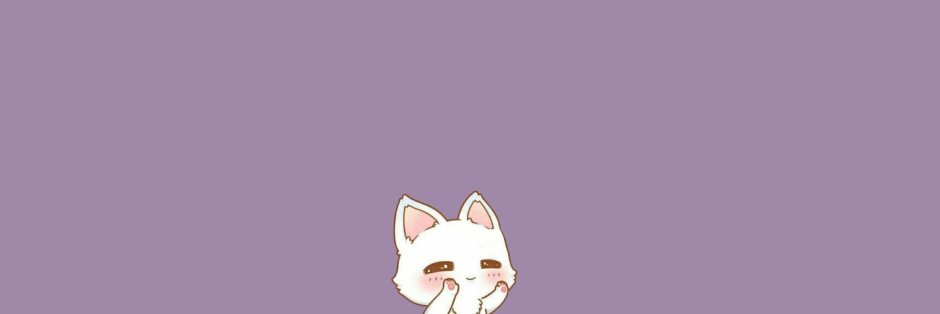 Котик на розовом фоне арт