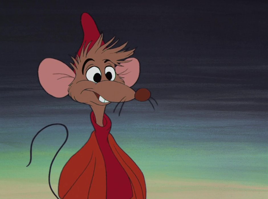 Крыса купается