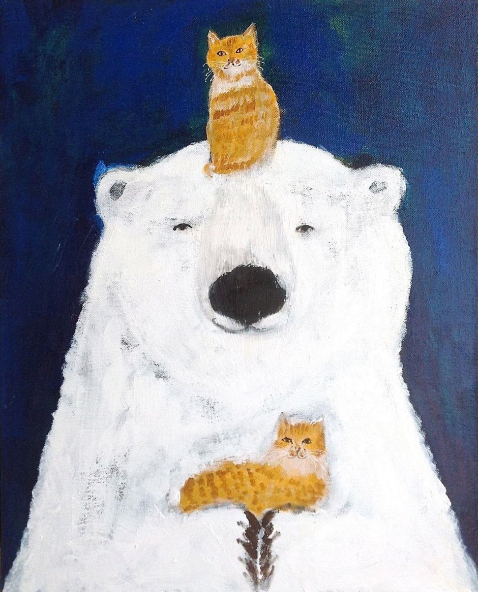 Кошка медведь