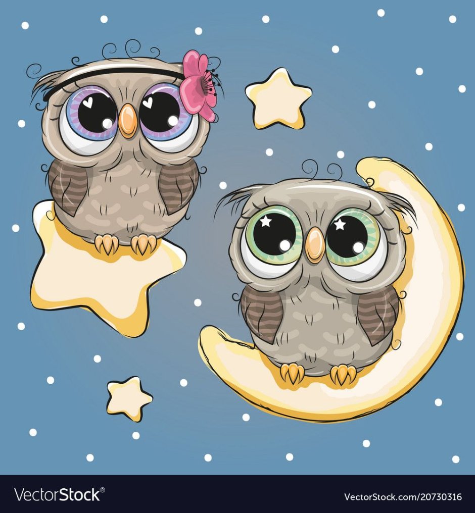 Совушка на облачке