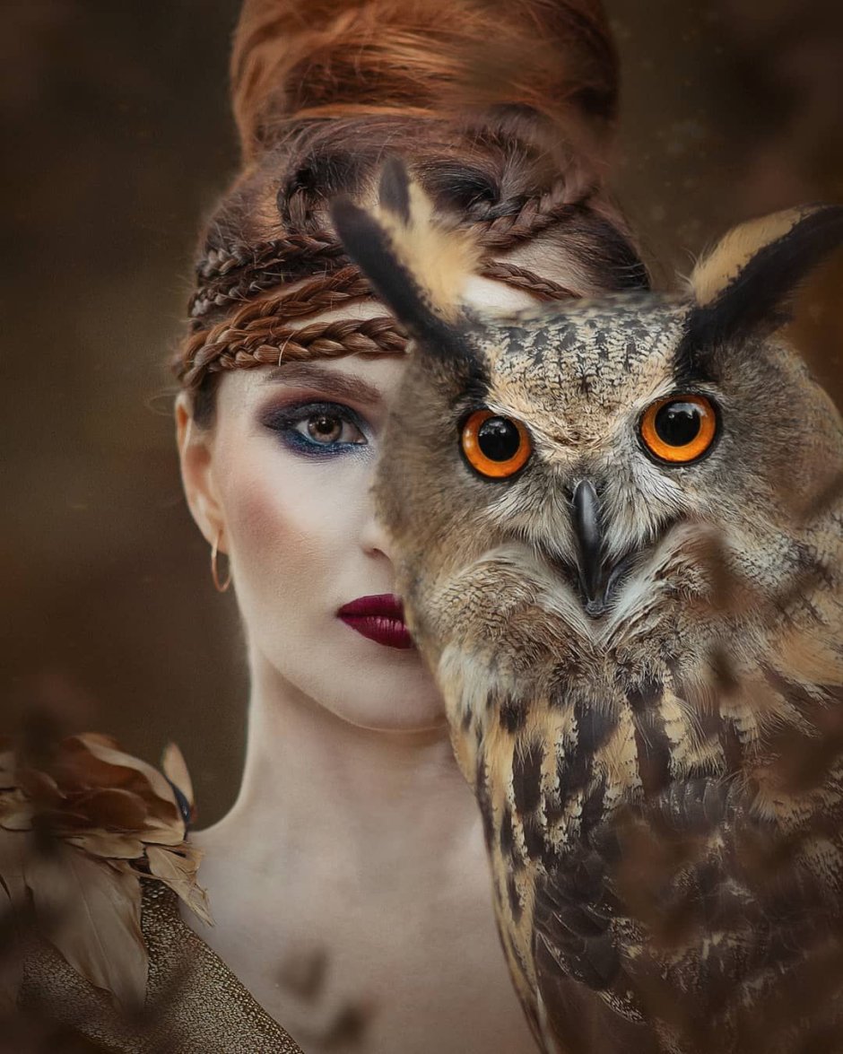 Колдунья с совой