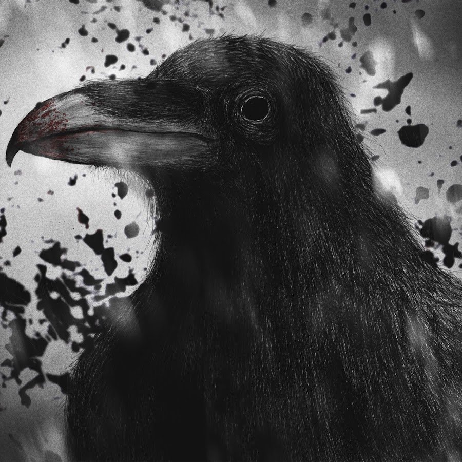 Ворон крутой арт