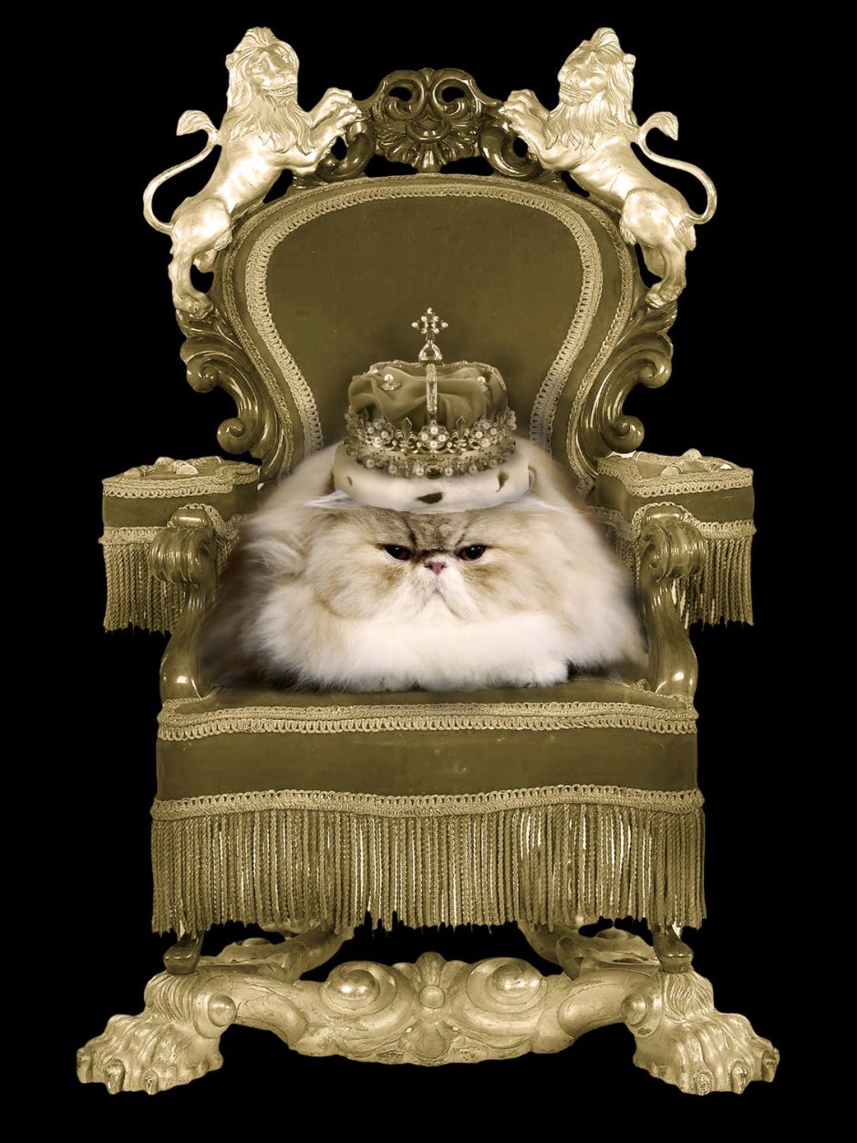 Трон с короной