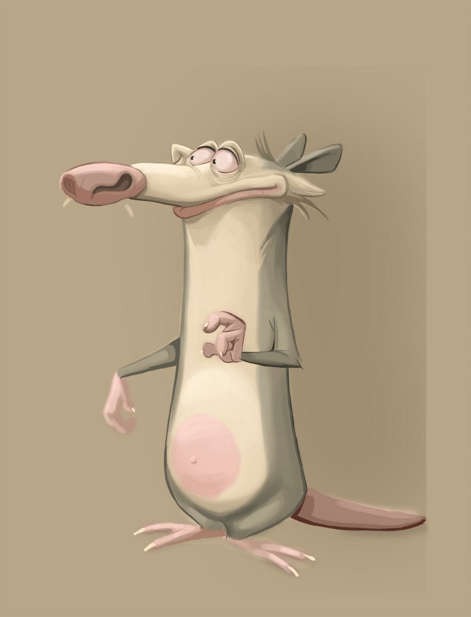 Мышь с сигаретой