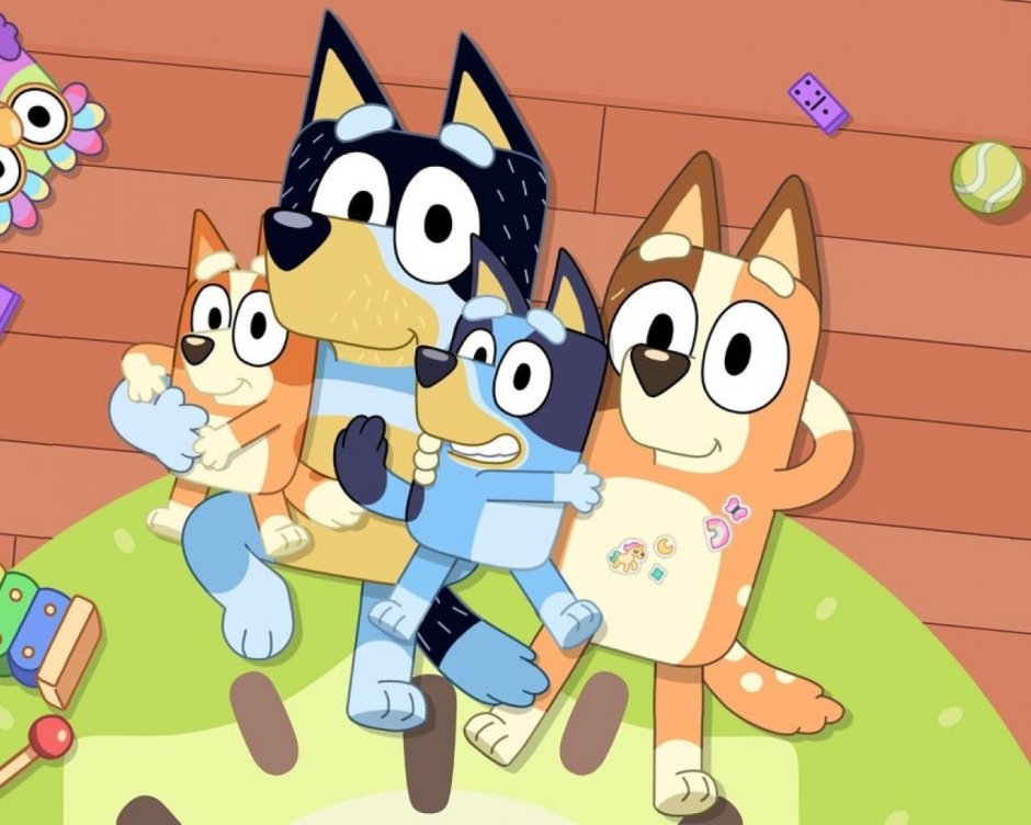 Bluey мультсериал персонажи