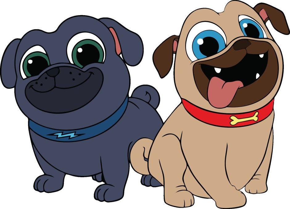 Мультик мопсы дружные мопсы