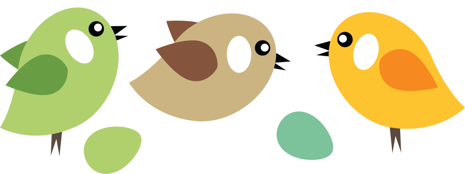 Птица с зеленой спинкой