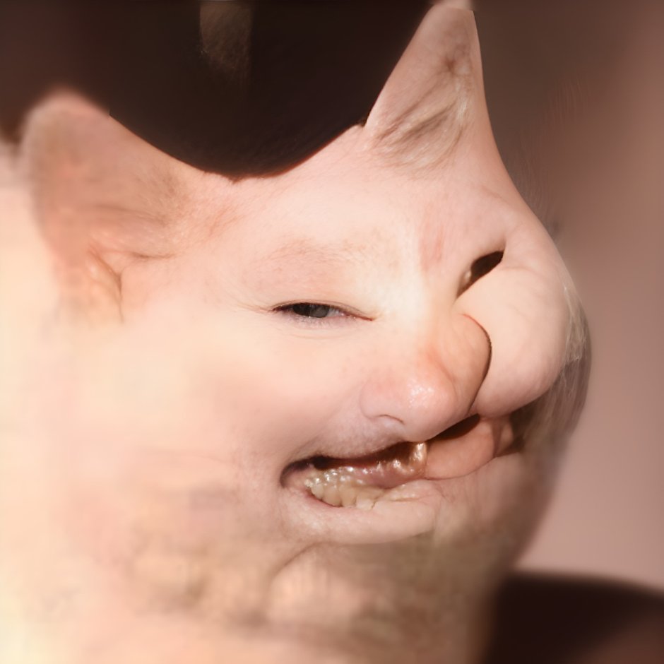 Не фотографируйте кота когда он чихает