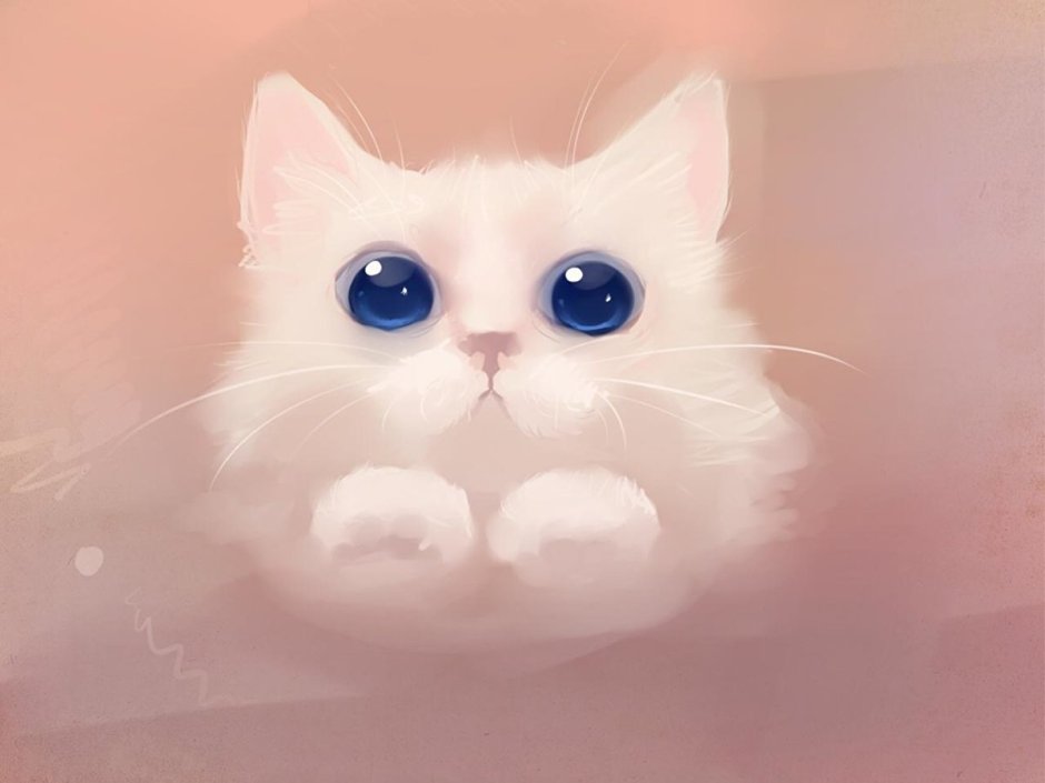 Милые мультяшные котята