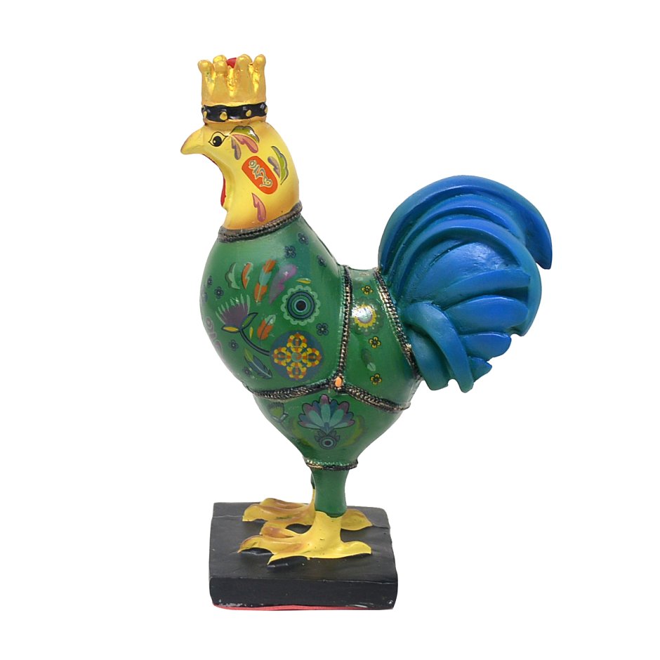 Голубоглазый петух