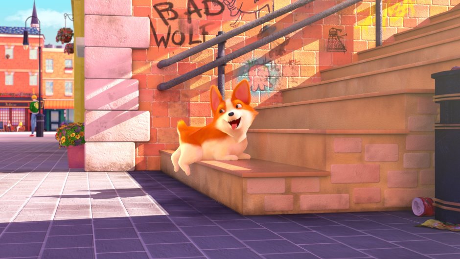 Корги мультяшные