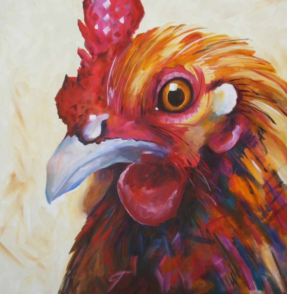 Петух арт