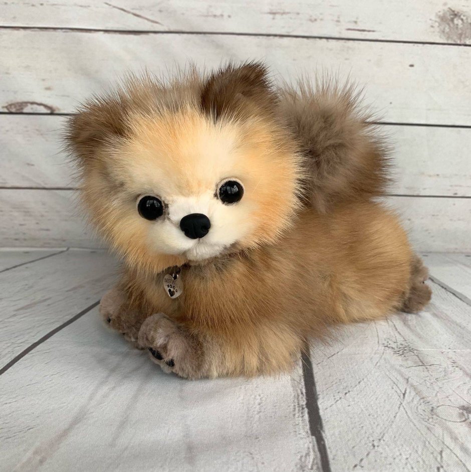 Померанский шпиц плюшевый
