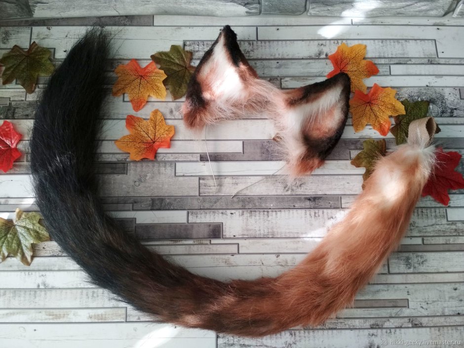 Меховые ушки кошачьи