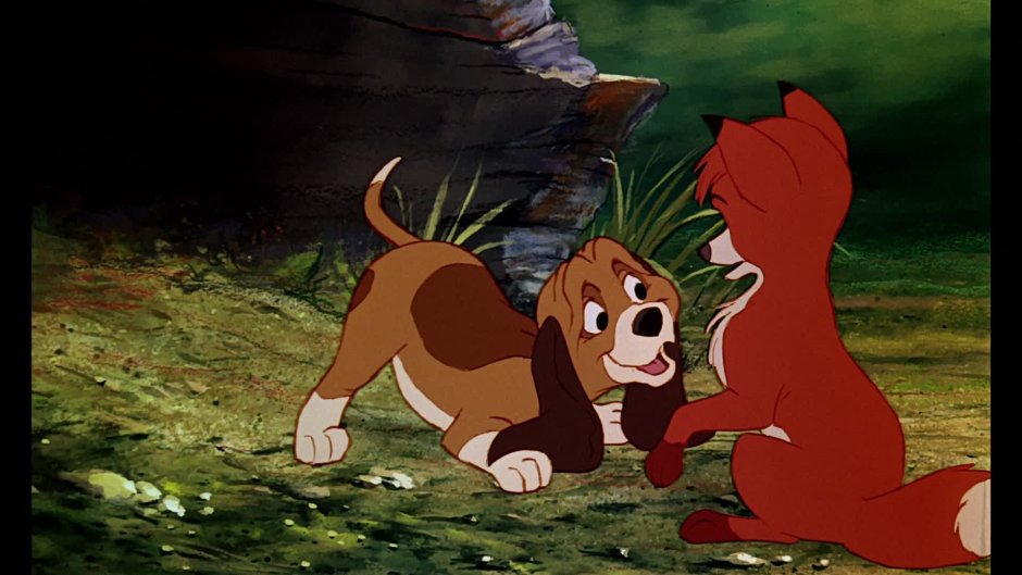 Лис и пёс мультфильм 1981