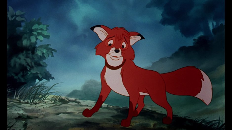 Лис и пес кадры