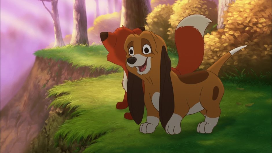 Лис и пёс мультфильм 1981