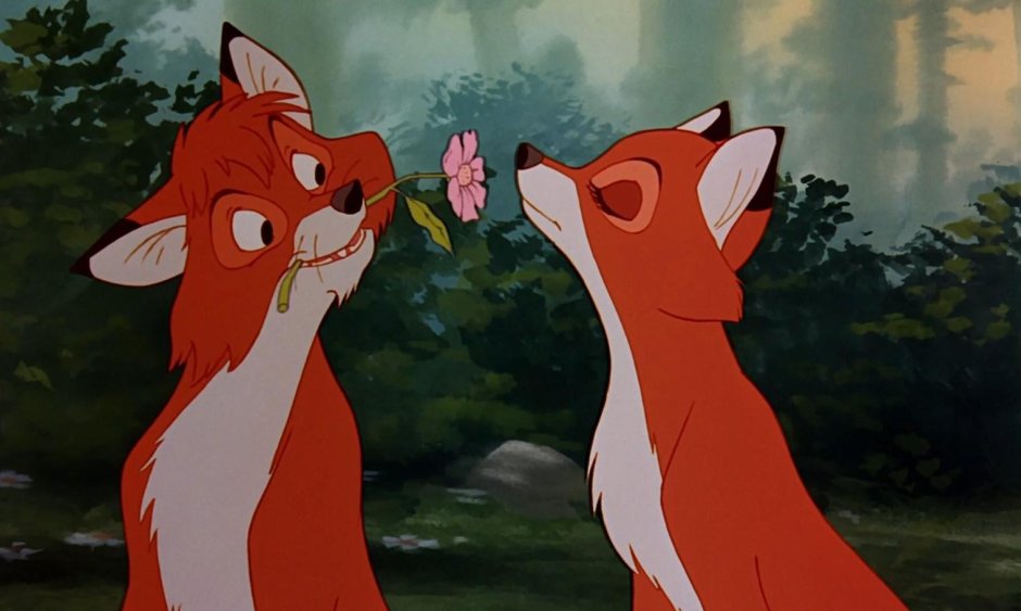 Лис и пёс Коппер