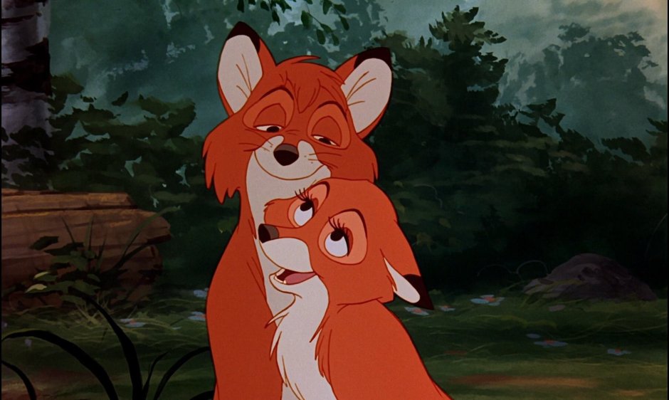 Лис и охотничий пес 1981