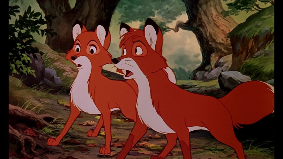 Лис и пёс Тод