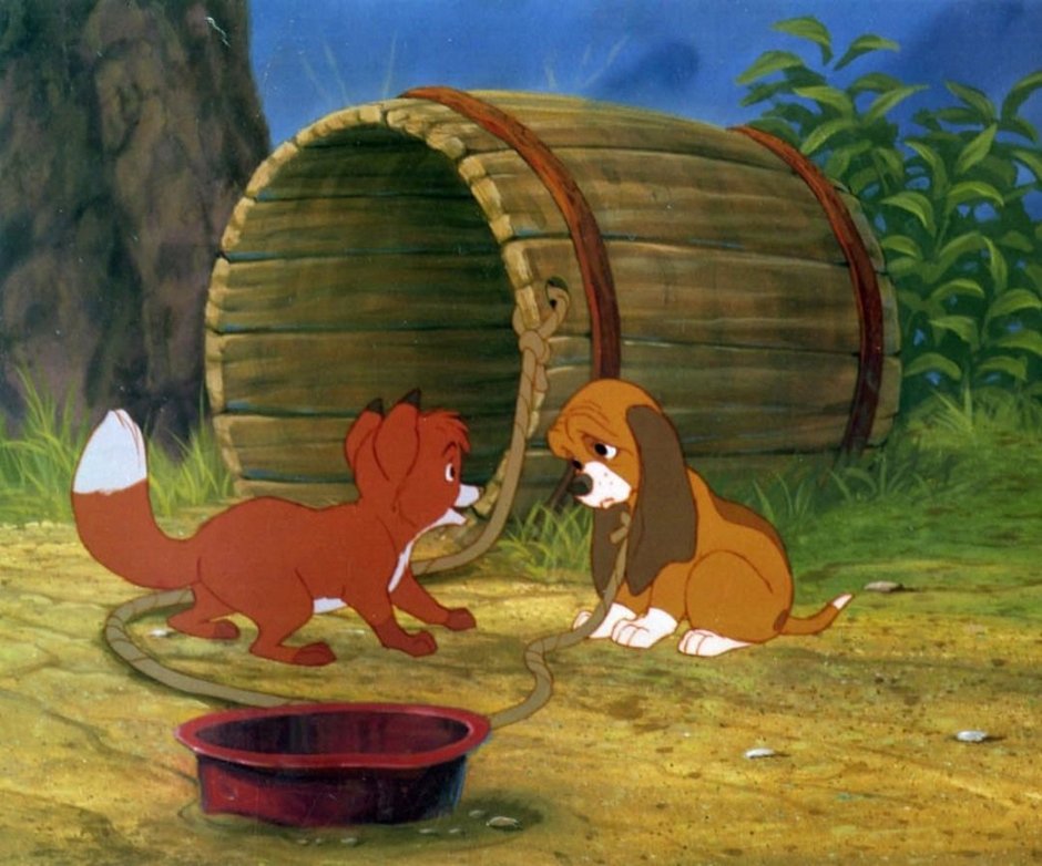 Лис Тод и Викси