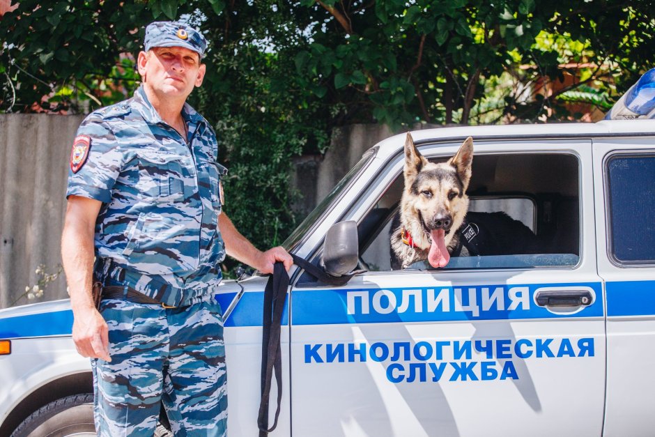Кинологическая служба полиции МВД России