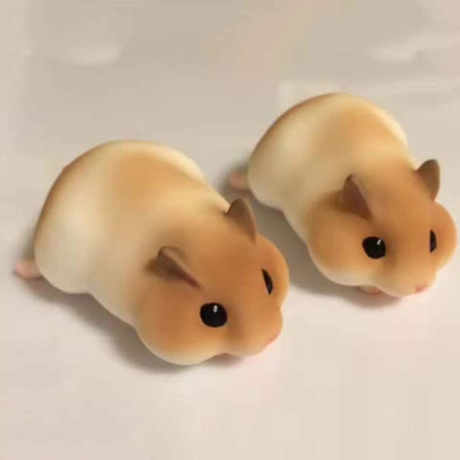 Хомяк из полимерной глины