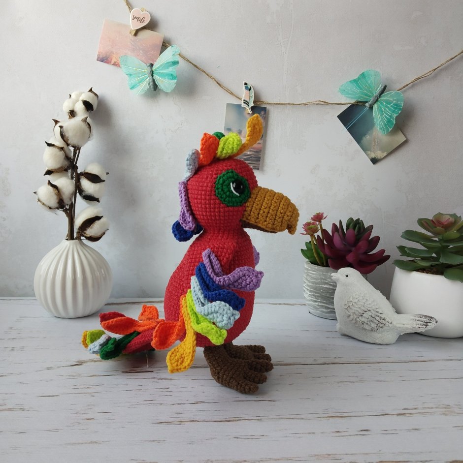 Попугай Карудо игрушка