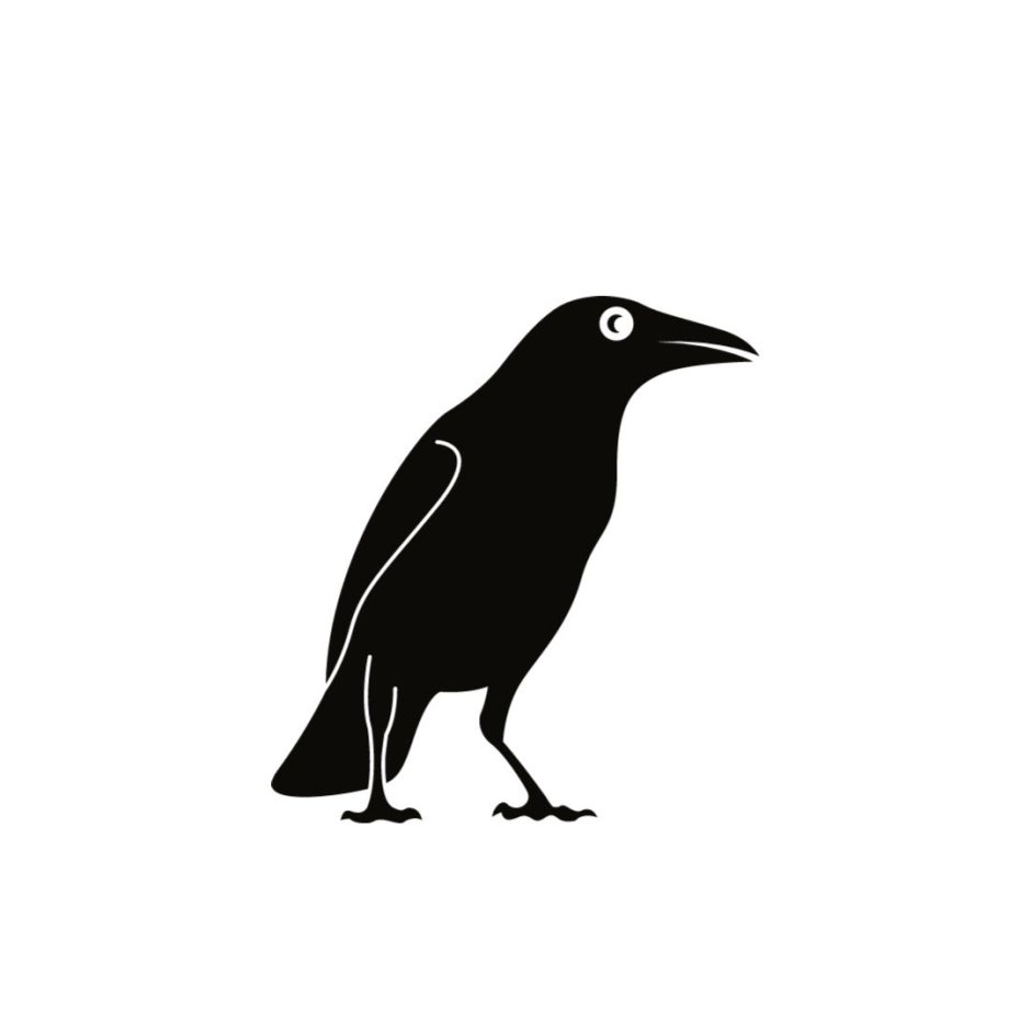 Чёрная ворона