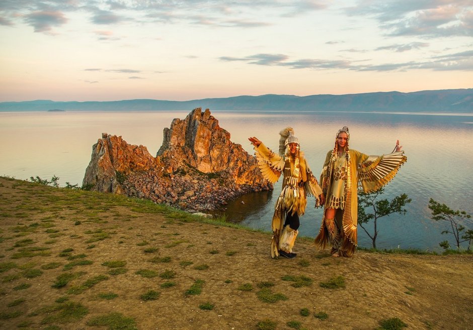 Ольхон шаман камень