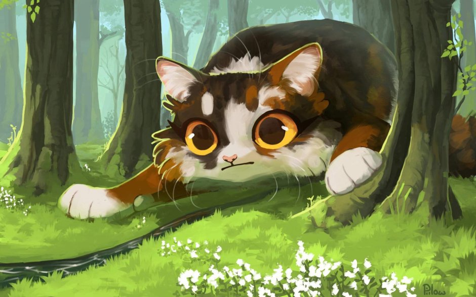 Коты Воители Пестролистая