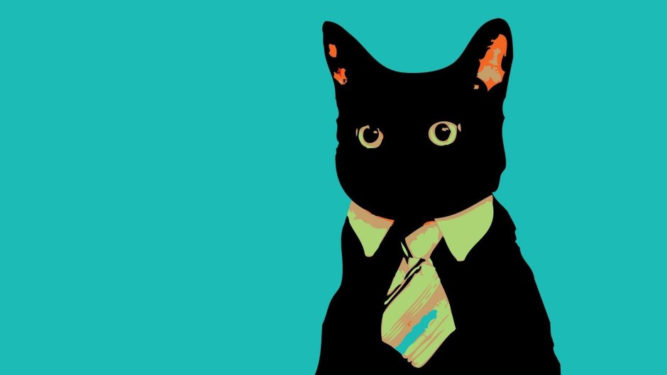 Котики арт