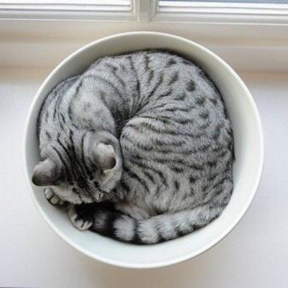 Клубки в корзинке