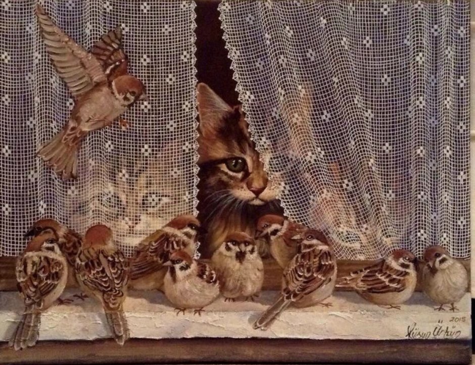 Fusun Urkun картины турецкая художница