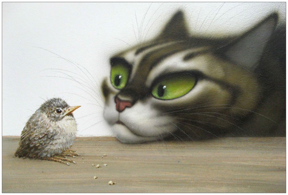 Владимир Стахеев художник коты