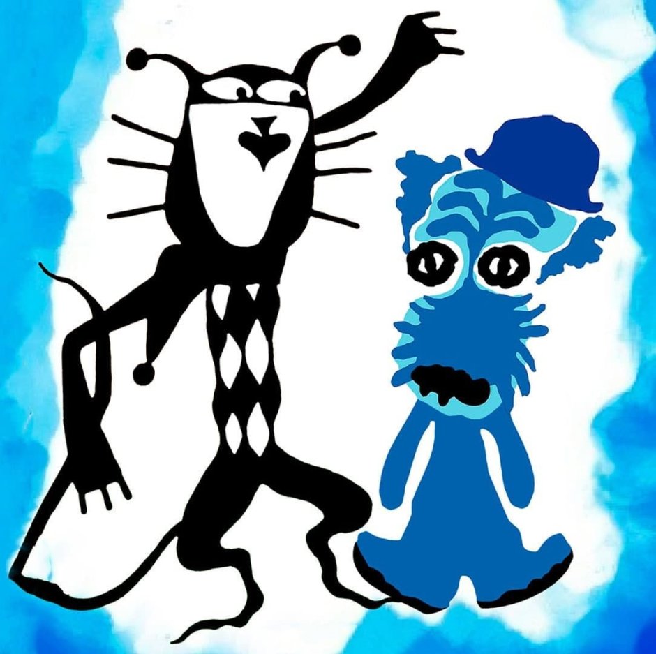 Голубой щенок Советский мультфильм