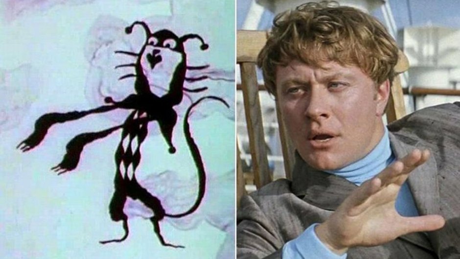 Голубой щенок злой пират