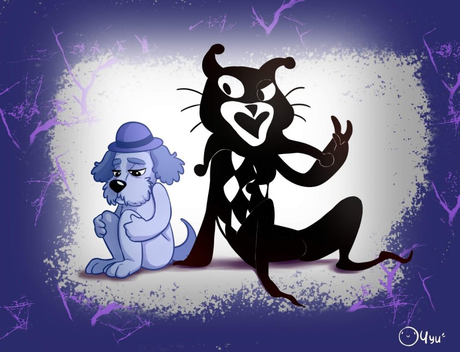 Геннадий Гладков голубой щенок