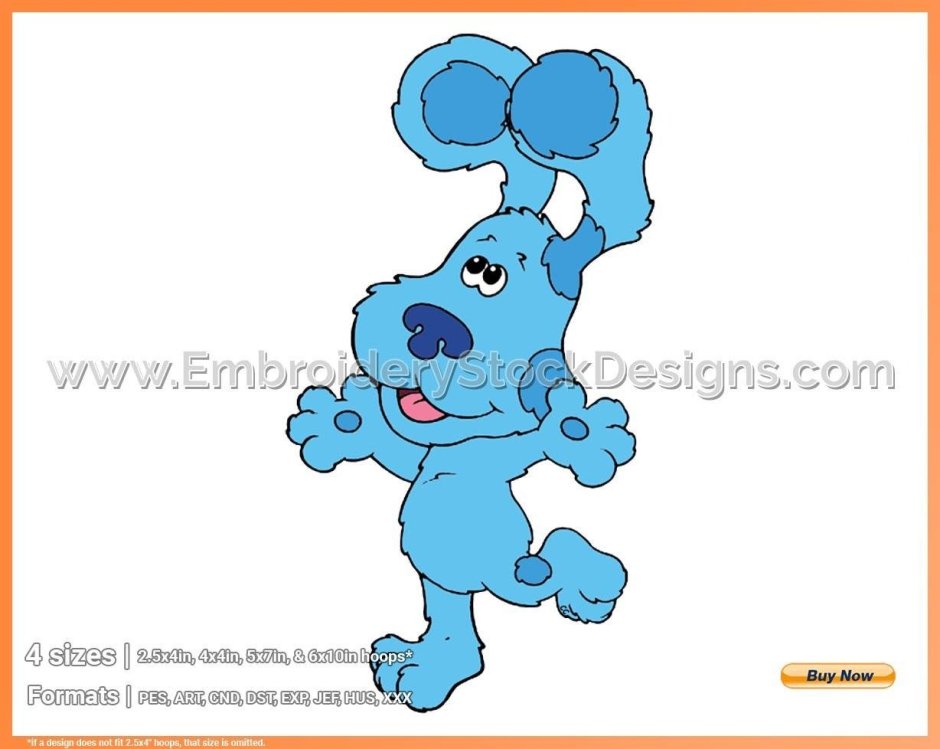 Голубой щенок злой пират