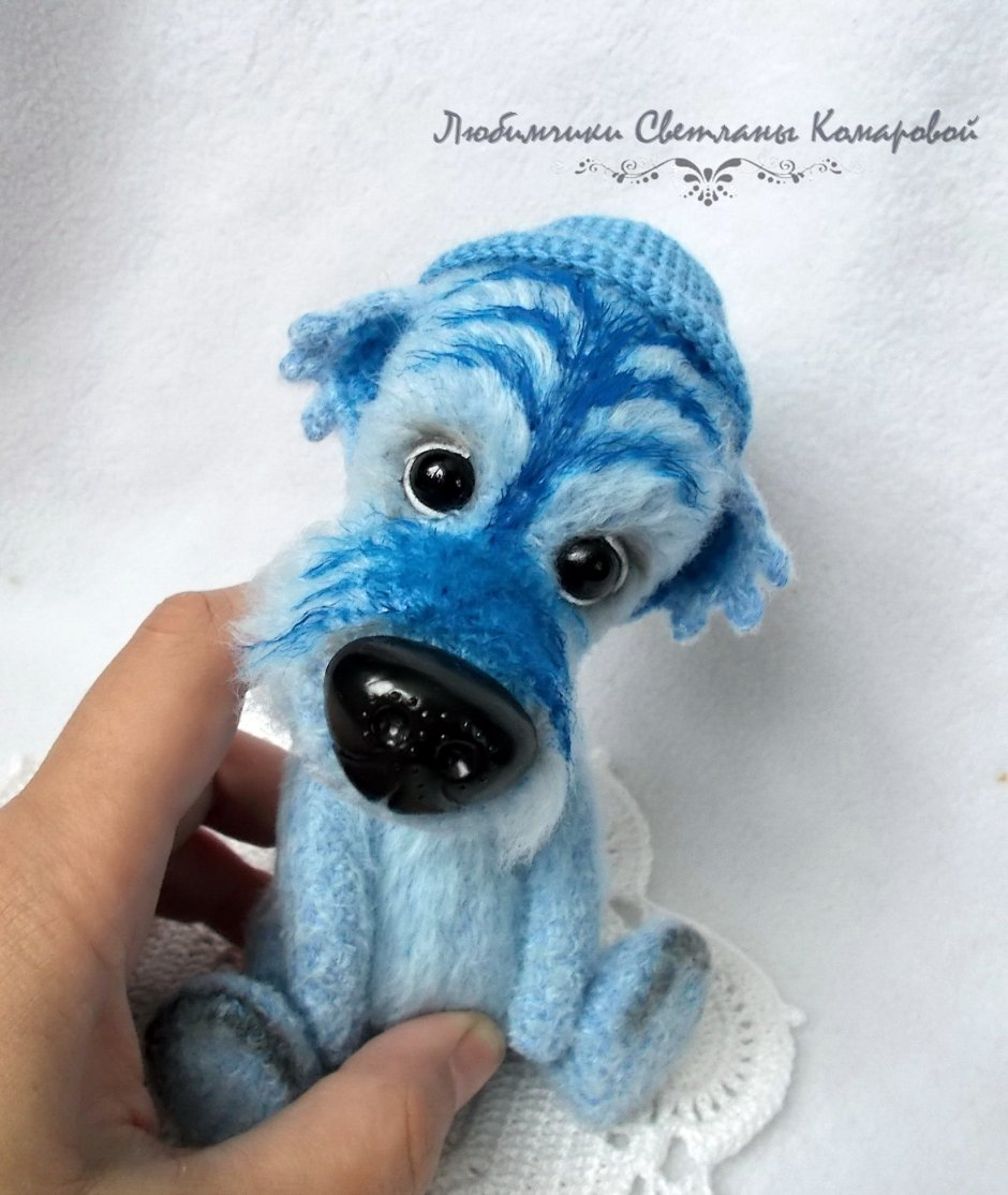 Голубой щенок злодеи
