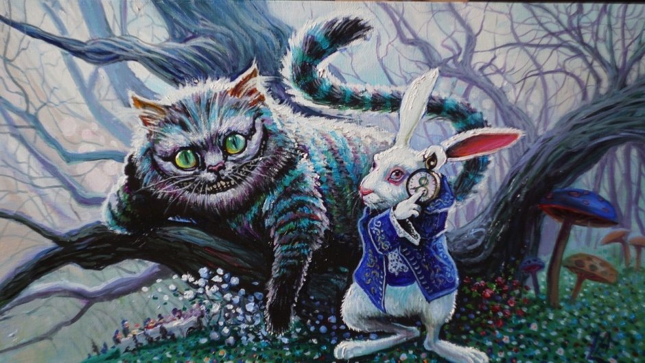 Чеширский кот Льюис Кэрролл