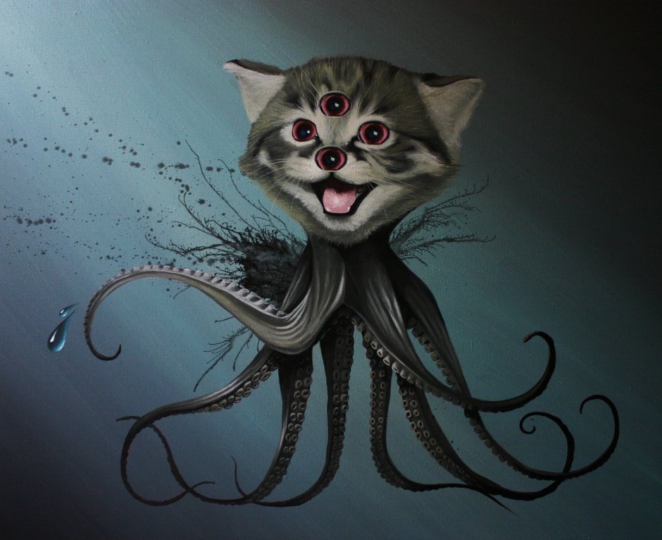 Котики мультяшные