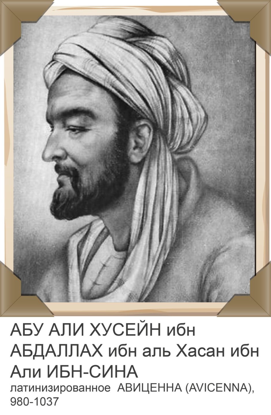 Абу Али Хусейн ибн Абдаллах ибн сина, Авиценна ( 980-1048 г. )