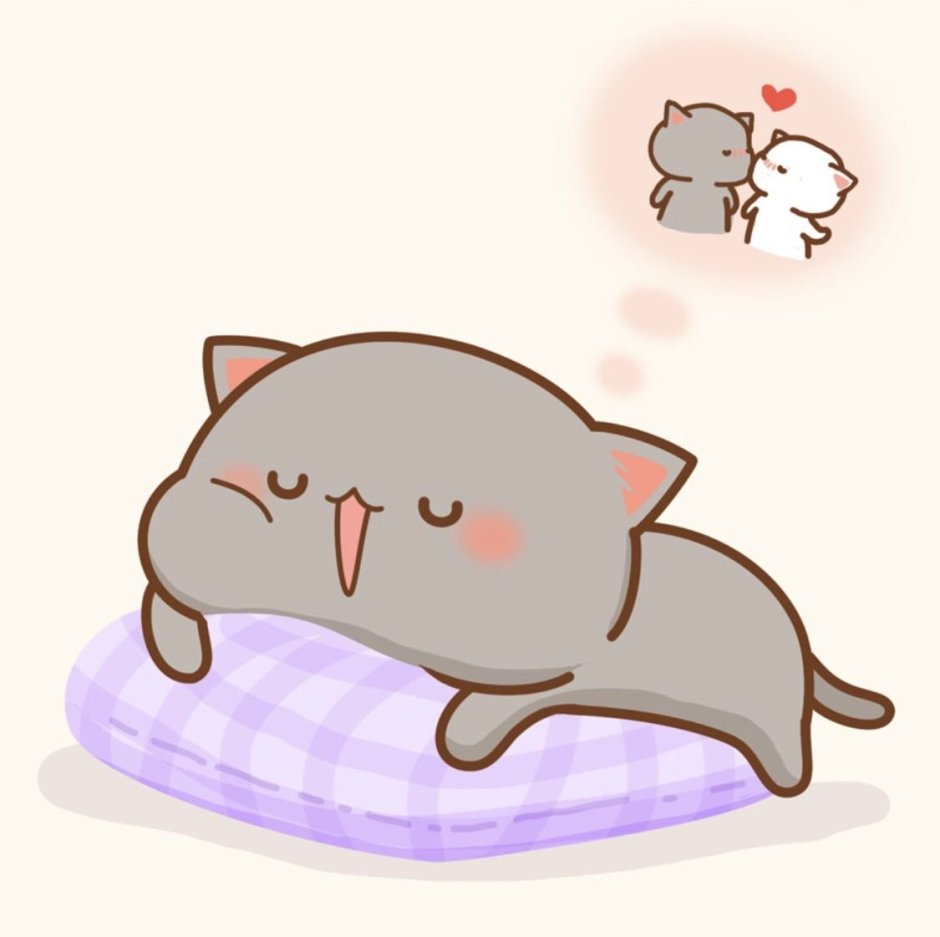Няшные котики рисунки