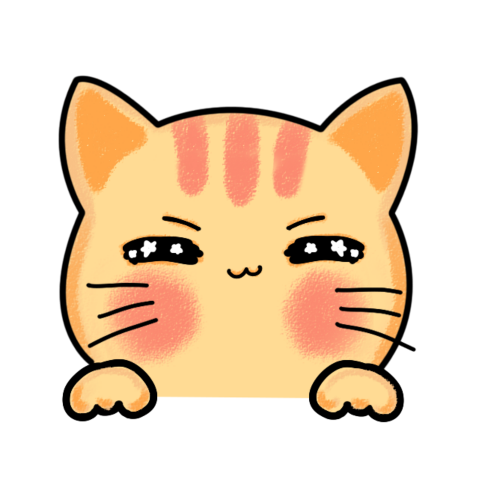 Смешной рыжий котенок