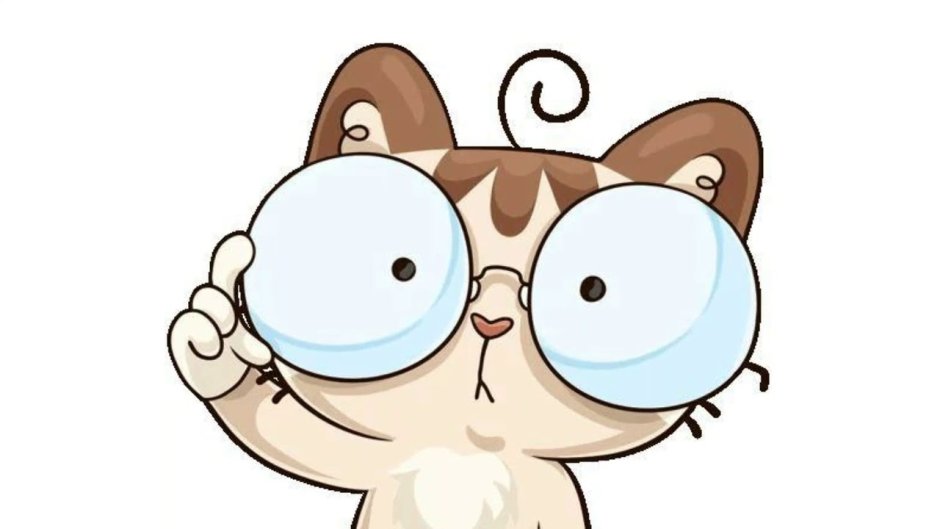 Стикеры ВК котик