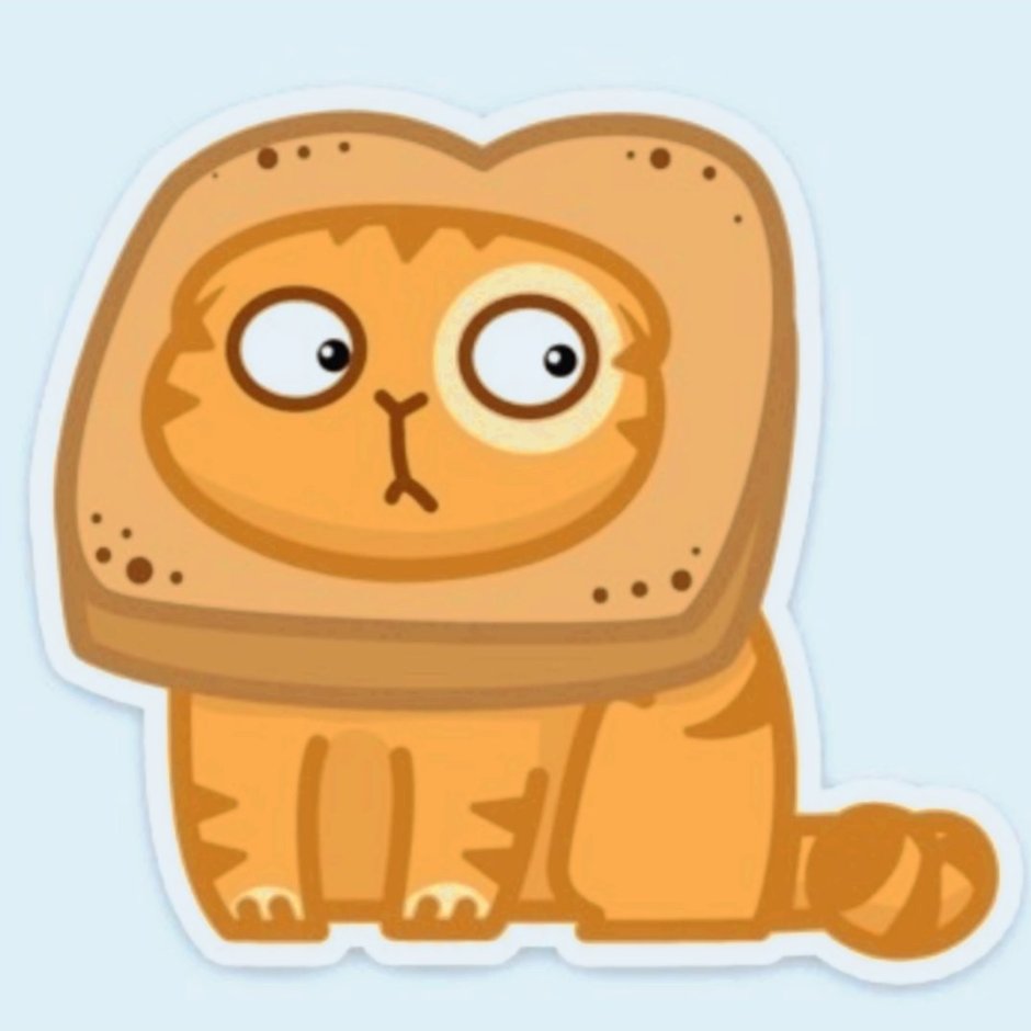 Кот Барсик стикер